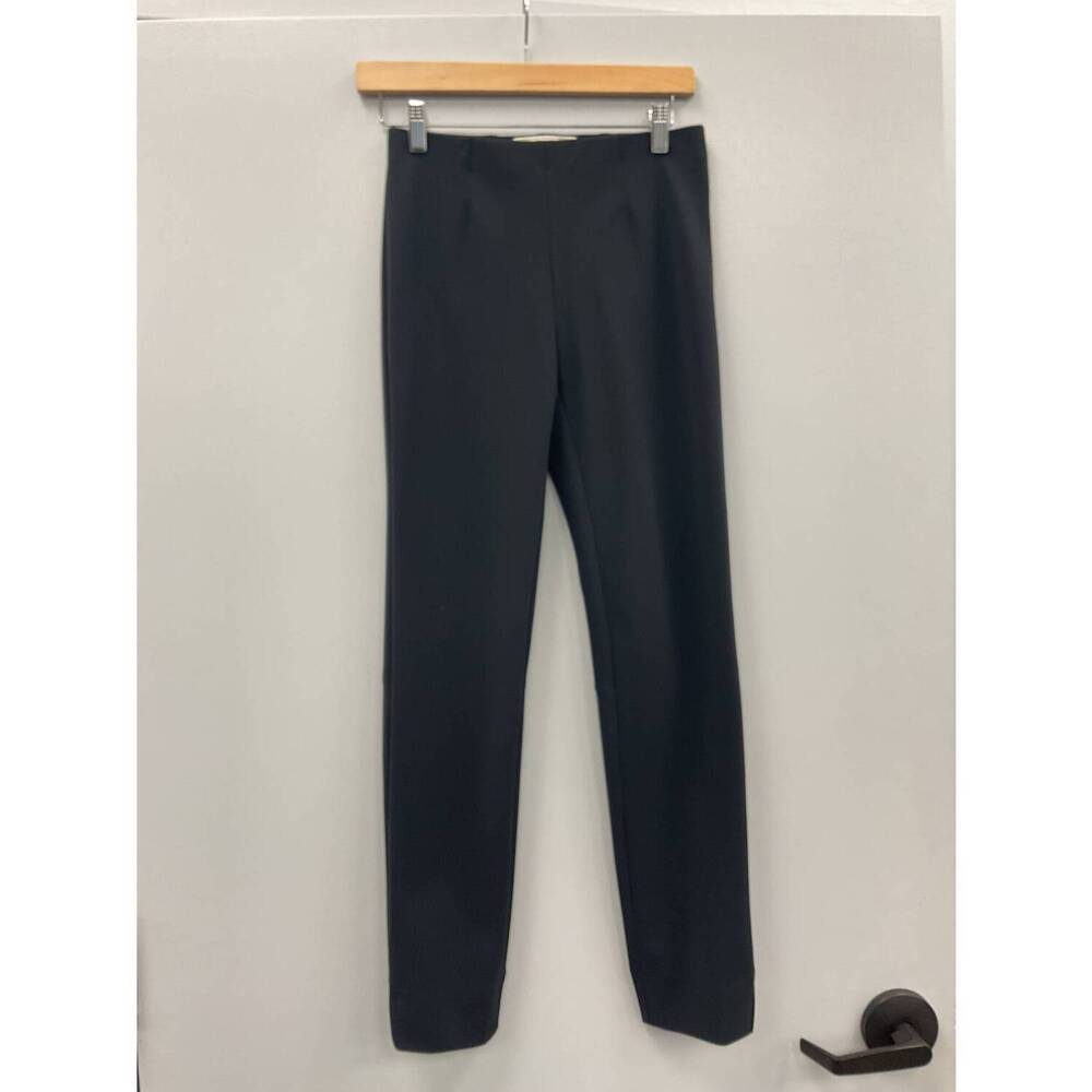 NEW SEDUCTIVE black tapered sabrina jersey pant in black